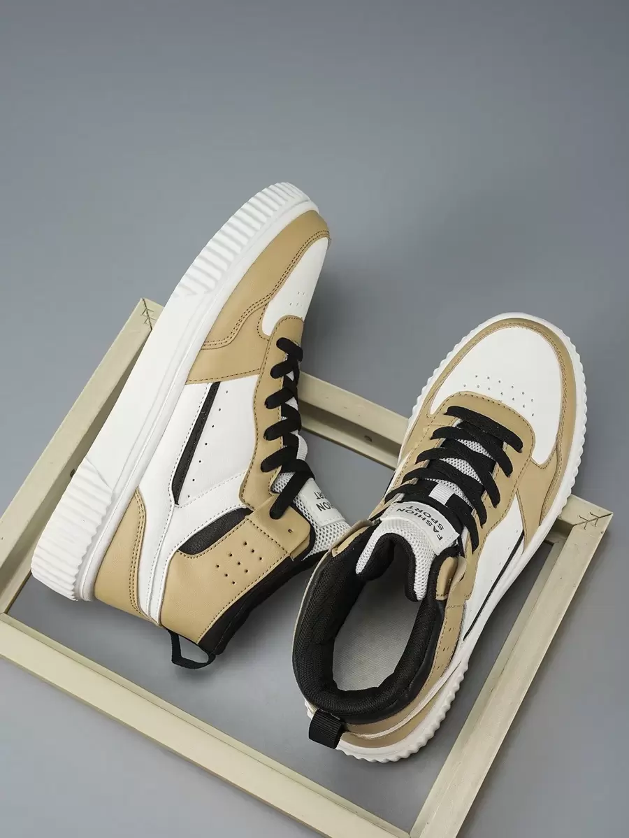 Zapatillas deportivas informales de caña alta para hombre, estilo empresarial personalizado y cálido para exteriores