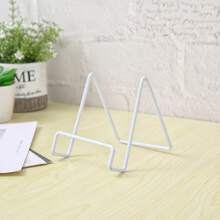 1 Pc Metal Tray Award Medal Photo Frame Art Craft Display Stand Holder Pedestal Gifts Birthday Graduation
