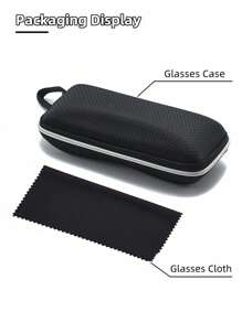 1pc Retro Luxury Metal Patchwork Handmade Eyeglasses Frame, Suitable For Daily Wear, Computer & Mobile Phone - Black Gold - View 7