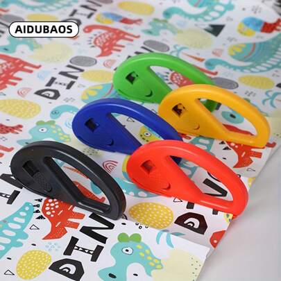 2pcs/Set Craft Paper Cutter,Packaging Cutting Machine,Wrapping Paper Cutter, Ping Paper Rolls Cutter,Gift Wrap Cutter Tool,Sliding Wrapping Paper Cutters,For Gift Wrapping & Birthday (With 6pcs Vintage Wrapping Paper Rolls)