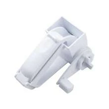 1pc Creative Cheese Grater Hand-Cranked Cheese Mill For Multi-Purpose Cheese And Vegetable Slicer, Manual Rotary Cheese Grater - White - View 9