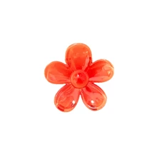 1 Stück/6 Stück blumenmusterhafte, süße und elegante Haarklammern aus buntem ABS-Kunststoff für Frauen, Candy-farbene Haraccessoires wie Haarklammern, Haarklammern, Haarklammern, Haarklemmen, Haarklammern