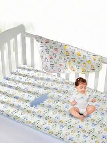 Washable And Reusable Incontinence Bed Pad - Waterproof Bedding And Mattress Protector For Children, Adults And Elderly - Leak And Stain Prevention / Random Colors (Assorted)