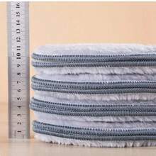 1 paar zondag Angora garens wol kasjmier warme binnenzolen dikke konijnenbont winter binnenzolen warme pluche schoenen pad binnenzolen voor mannen vrouwen (EUR35-45)