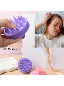 3/4/5/6/7/11pcs Hair Combs Set For Women And Men, Comb Set For Teasing, Edge & Back Brushing,Nine-Row Comb, Spray Bottle For Detangling Brush, Scalp Massager Shampoo Brush,Premium Wide Tooth Comb,Flower Hair Clip,Brush Set For Hair Styling