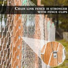 Upgraded 200 Pcs T304 Stainless Steel Wire Clips Cord Clamp Agricultural Fencing Fence Wire Clamps For 4 6 8 And 10-16 Gauge Wire Fencing Livestock Fencing Clips For Wood Metal Or Vinyl