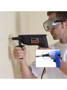 Electric Wrench Conversion Sleeve, Drill Chuck Connecting Rod 1/2 Turn 1/4 Air Cannon Socket Sleeve Sleeve - Black - View 3