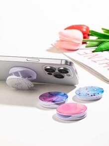 Mobile Phone Push-Pull Bracket Telescopic Simple Paste Anti-Fall Slouchy People Chasing Dramas