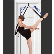1 Stück einstellbarer Beinstrecker Gurt, für Yoga, Ballett, Gymnastik, Spaltübungen & Dehnungsübungen