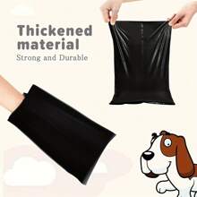 300/150pcs Dog Poop Bags, Portable Pet Excrement Bags, Leak-Proof Pet Trash Bags, Pet Cleaning Supplies