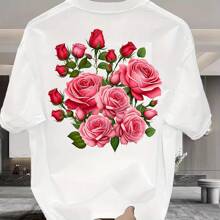 1 件/2 件/3 件玫瑰花熨烫补丁 - 可洗，适用于 T 恤、口罩、背心、夹克、枕头、牛仔裤、背包 - 彩色 - 查看 7