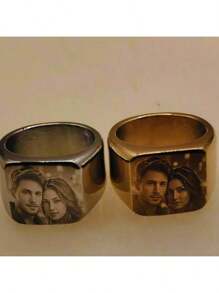 [Best Choice Stainless Steel Ring] Stainless Steel Band, Customized Design, Lovers & Wedding Rings, The Best Choice For Friends And Parents