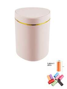 Mini Desktop Trash Can, Pedal-Operated Waste Paper Bin For Living Room, Bedroom, Dining Room, Car
