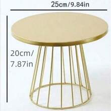 1 Pc/2 Pcs Metal Wedding Dessert Table Decoration Stand - Elegant Cake Snack Tray Shelf For Birthday Party And Wedding Decor,Kitchen,Christmas Gift