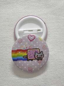 Interesting Pattern Badge Brooch For Men, Fun Gift, Funny Badge Brooch To Give To Friends, Family, Classmates, Bag Decoration