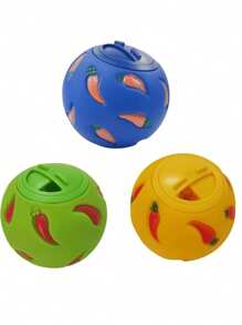Kleine Tierspielzeugbälle, Kaninchen Leckerchen-Bälle, Langsamer Futterball, geeignet für Kaninchen, Hamster, Gleithörnchen, Kaninchen Langsamer Futterball Meerschweinchen Zuckerglieder Puzzle Spielzeug Karotte Motiv Ball Futter Spender auslaufsicher geeignet für Kleintiere, Kleine Tierleckerchen-Bälle, Kaninchen Leckerchen-Bälle, Kaninchen Futterbälle, Mäuse-Zubehör, Mäuse-Spielzeuge, Futterspielzeuge, Kaninchen-Spielzeuge, Kaninchen-Spielzeuge