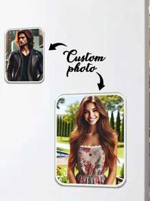 1/3/5pcs, Customisable Magnetic Picture Refrigerator Magnet, Custom Photo Refrigerator Magnet, For Refrigerator, Microwave, Home Decoration On Walls And Doors, Heat Transfer