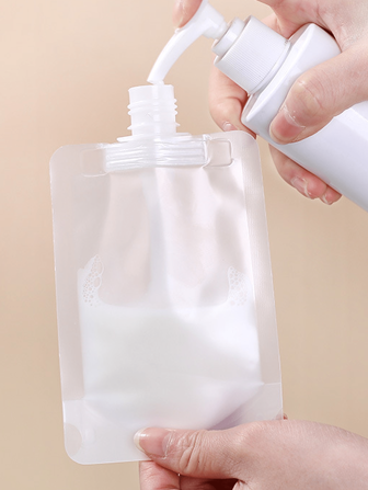 Pojemniki kosmetyczne z tworzywa sztucznego do ponownego napełniania - odpowiednie do szamponów, balsamów i produktów do pielęgnacji skóry - szczelne, wyciskane, bezzapachowe butelki do podróży, pojemność 1,01 uncji, 1,69 uncji i 3,38 uncji