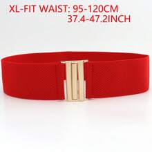 Women's Stretchable Elastic Belt Plus Size European And American Style Waistband For Dress, Outerwear, Elegant Waist Cincher (1 Pc) Halloween Summer, School Fall, Autumn, Halloween - Multicolor - View 27