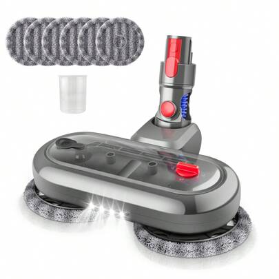 E.LUO Electric Mop Head Brush For V7 V8 V10 V11 V15 Vacuum Cleaner With Water Tank Detachable Cloth Mop Accessories Spare Parts