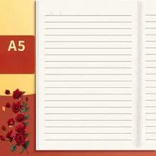 Juego de 4 diarios de la serie de dibujos animados A5, cada uno con 32 hojas/64 páginas, portátil, perfecto para estudiantes, profesionales, regalos de fiesta en el campus, notas de estudiantes de arte