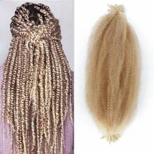 FULCRUM 12/18/24/30 Inch Afro Twist Hair Kinky Marley Twist Crochet Braiding Hair For Women Pre-Separated Springy Synthetic Hair Extensions - Multicolor - View 27