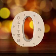 1 Piece, Custom Name Letter Night Light, 11 Inch Creative Luminous A-Z Letter Light, Big Hair Letter Logo LED Sign Number Sign, Suitable For Night Light Home, Bar, Christmas Light, Birthday, Party, Wedding, Decorative Digital Shape Light