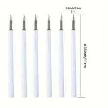 7 件套艺术美工刀笔套装适用于贴纸剪贴簿切割工具快递盒刀学校用品 DIY 工艺用品 - 彩色 - 查看 11