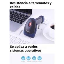 pistola de escaneo unidimensional - Negro - Ver 5