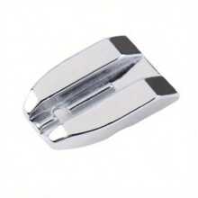 通用隐形拉链压脚 - 可在家用机器上顺滑缝制拉链，兼容 Singer Brother Janome Babylock - 压脚可实现精确控制，型号 7306A（1/2 件） - 銀色的 - 查看 5