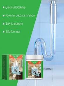 200g Pipe Cleaning Powder, Clears Hair And Grease Clogged Drains - Multicolor - View 4