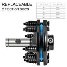Slip Clutch, 1 3/8" PTO Slip Clutch, 6 Spline Or Smooth Round Ends PTO Friction Clutch, Carburized Steel Tractor Slip Clutch, Adjustable Rotary Cutter Slip Clutch, Black Or Yellow Brush Hog Slip Clutch For PTO Shaft - Smooth Round Black - View 5