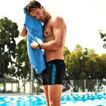 柔软便携运动速干毛巾户外露营旅行吸水吸汗速干浴巾适用于健身房健身泳池游泳户外跑步骑行海滩度假游泳沙滩巾不粘沙可当披肩裹在身上