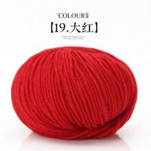 6pcs/Set Soft Alpaca Wool Blend Yarn - Medium Weight, Suitable For 4-5mm Needles, For Comfortable Knitted Sweaters, Jackets, Vests, Shawls, Scarves, Hats In Various Colors - 6-pack - View 34