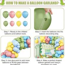 108pcs Easter Theme Balloon Arch Decoration Set, Includes Macaron Lavender, Macaron Yellow Balloons, Rabbit Shaped & 18-Inch Round Foil Balloons, Suitable For Birthday, Holiday, Celebration, Bachelorette Party, Theme Party Decor