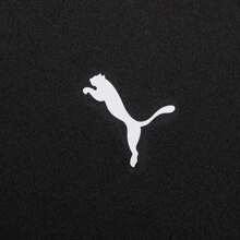 Puma M TAD ESSENTIALS 纯色猫咪图案轻盈圆领男士跑步健身T恤 527344-01 - 黑色 - 查看 5
