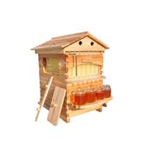 Auto Fowing Langstroth Bee Hives Honey House + 7 Beekeeping Frames + Hive Stand - 1 - View 2