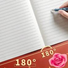 Juego de 4 diarios de la serie de dibujos animados A5, cada uno con 32 hojas/64 páginas, portátil, perfecto para estudiantes, profesionales, regalos de fiesta en el campus, notas de estudiantes de arte