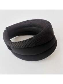 1pc Outdoor Fitness Sports 3-Section Breathable Neck Support Brace, Foamculli Neck Shoulder Protector Neck Wrap Support, Fashionable Spring/Summer Sports Protection Gym Accessories