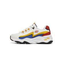 Skechers 896033 Giày thể thao cổ điển họa tiết gấu trúc dành cho nữ, phiên bản hợp tác - Trắng/Nhiều màu - Xem 2