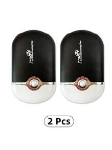 2 piezas Ventilador USB para pestañas, herramientas de extensión de pestañas, secador de aire de secado rápido para pegamento de pestañas