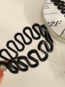 DIY Braiding Tools Fishbone Braiding Styling Tools Magic Curls Styling Hair Accessories - Black - View 7