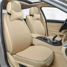 Universal Car Seat Cover Car Front Rear Seat Back Cushion Falx Car Seat Cushion Protector Auto Interior Pad Fit For Most Cars