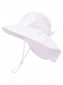 1PC Sunhat Infant Toddler & Kids Summer Water Flap Baby Swim Hat UPF 50 Boy & Girl Beach - 1PC - View 21