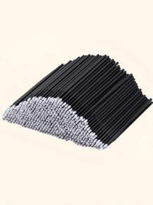 Microaplicadores Descartáveis para Extensões de Cílios - Escovas Aplicadoras Micro Sem Fiapos para Lábios, Varetas de Rímel para Cílios, Dentes, Unhas, Delineador e Cuidados Pessoais (50/100/200/300/500/600/800 peças)