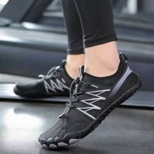 新款夏季沙滩鞋、潜水涉水鞋、男女水上运动鞋、户外活动、瑜伽、健身、游泳 - 黑色 - 查看 5