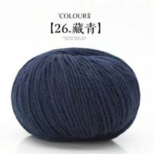 6pcs/Set Soft Alpaca Wool Blend Yarn - Medium Weight, Suitable For 4-5mm Needles, For Comfortable Knitted Sweaters, Jackets, Vests, Shawls, Scarves, Hats In Various Colors - 6-pack - View 44