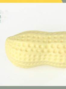 1pc Pet Dog Cat Peanut Squeak Toy, Corn Chew Toy, Boredom Relief & Teeth Grinding Toy For Small Dogs Like Corgi, Poodle, Chihuahua