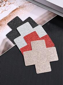 2件-10件一次性乳贴，无缝透气自粘隐形文胸，女士内衣及内衣配件，防止暴露的乳贴，婚礼摄影用品，适合狂欢 - 彩色 - 查看 11