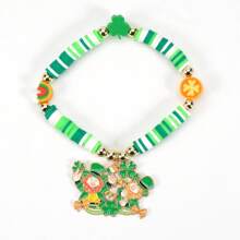 1pc Ireland St.Patrick's Day Beaded Stretch Bracelet - Style 2 - View 16